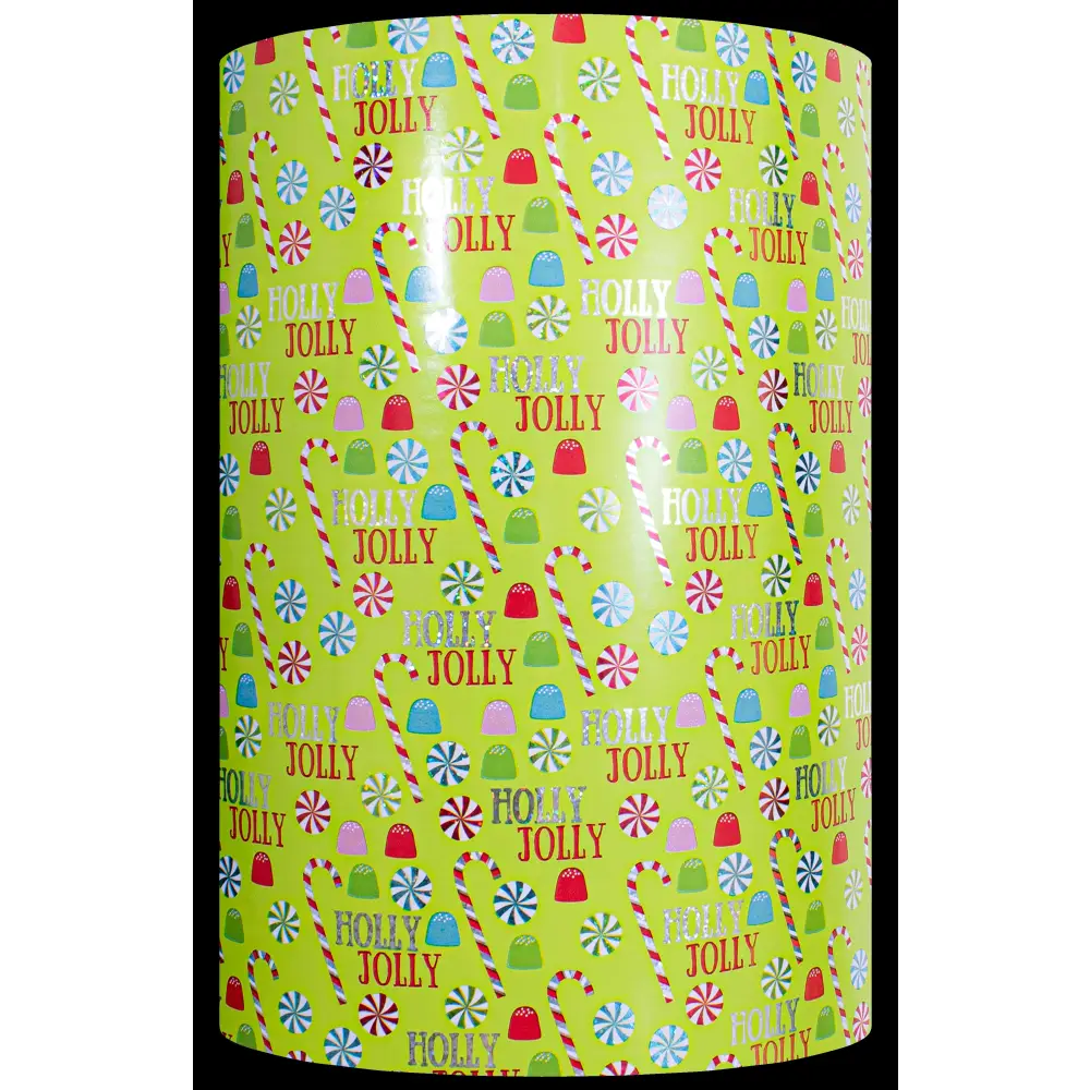 Gift Wrap - GW-9362 Holly Jolly Holiday Candy - 24 X 417’ -