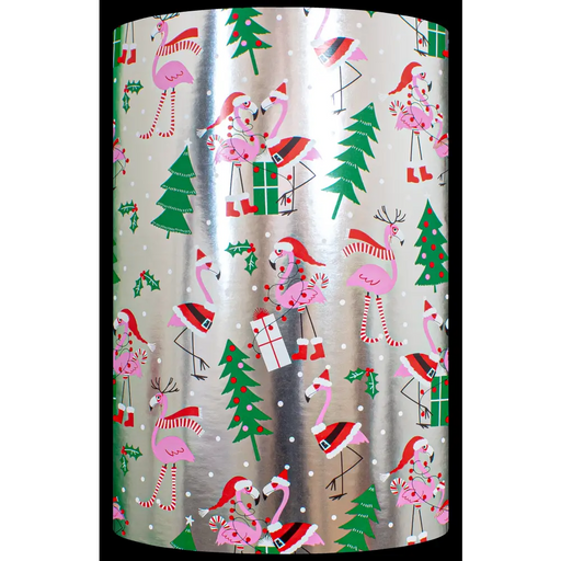 Gift Wrap - GW-9371 Mingling Flamingos - 24 X 417’ -