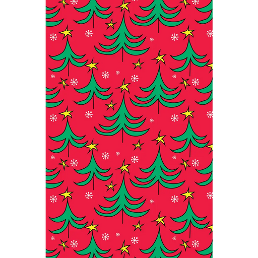 Gift Wrap - GW-9372 Grinchy Trees - 24 X 417’ - GW937224X417