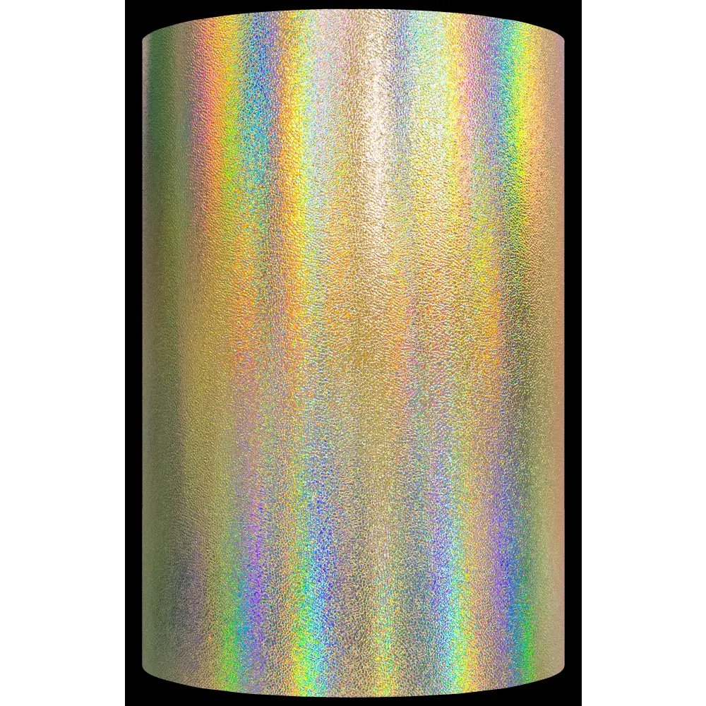 Gift Wrap - GW-9383 Holo Rainbow Gold - 24 X 417’ - GW-9383