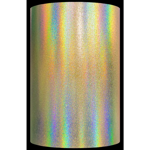 Gift Wrap - GW-9383 Holo Rainbow Gold - 24 X 417’ - GW-9383