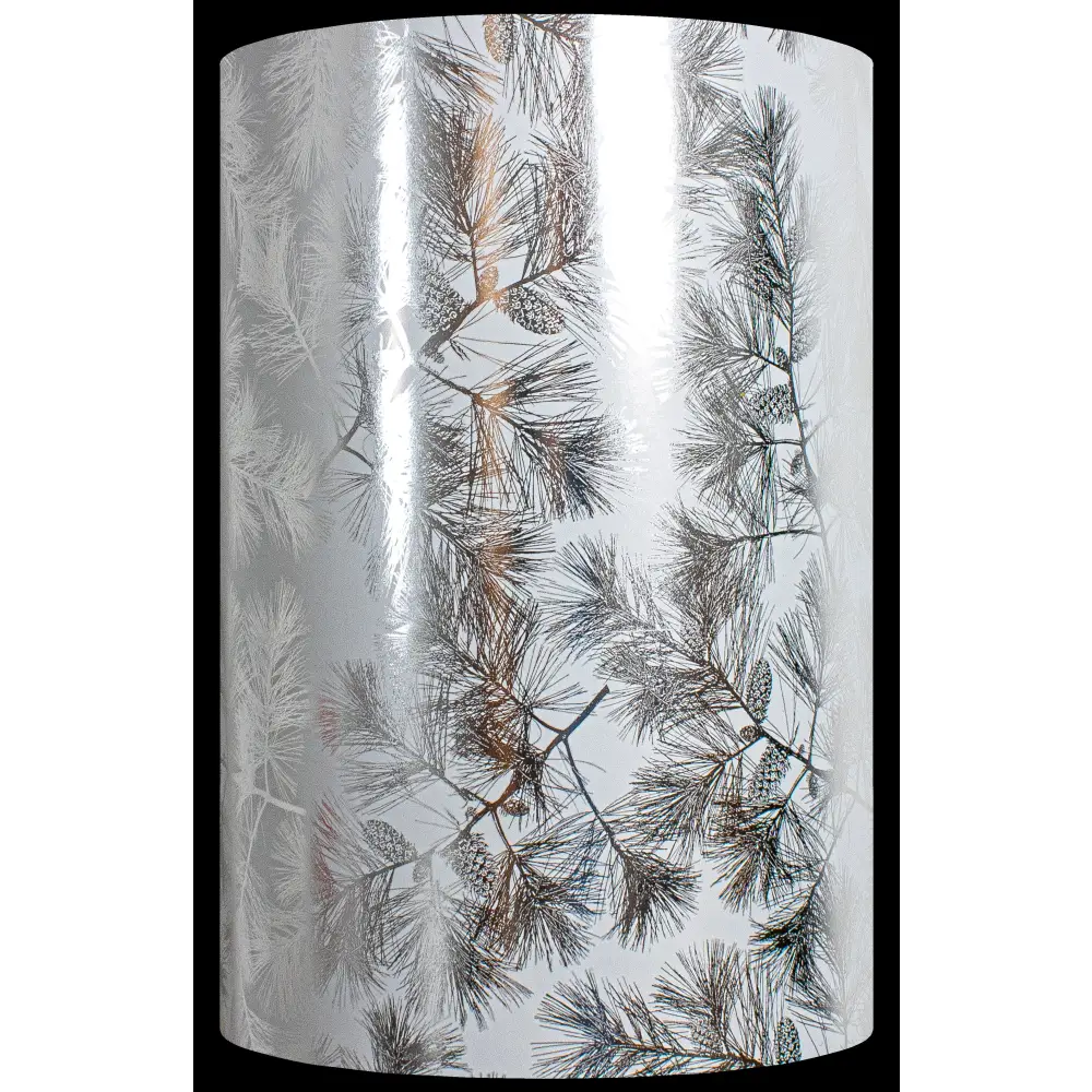 Gift Wrap - GW-9391 Silver Pine Boughs - 24 X 417’ -