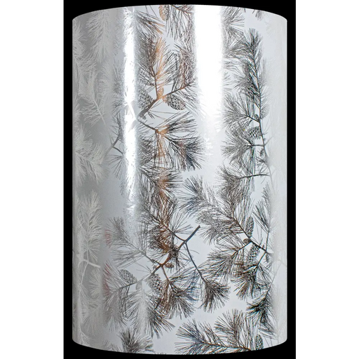 Gift Wrap - GW-9391 Silver Pine Boughs - 24 X 417’ -