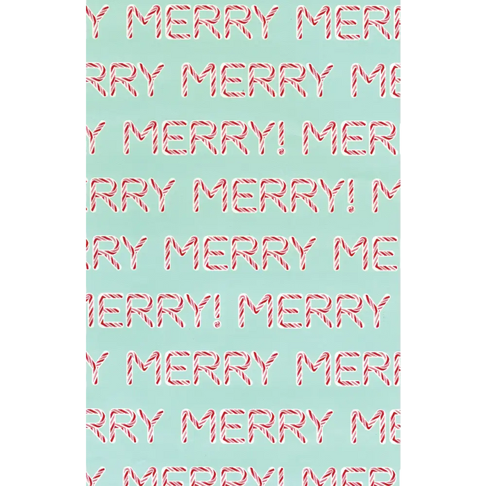 Gift Wrap - GW-9404 Sweet Merry Mint - 24 X 417’ -