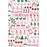 Gift Wrap - GW-9413 Christmas Jumble - 24 X 417’ -