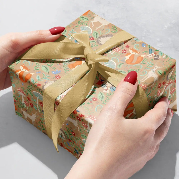 Gift Wrap - Krafty Fox (Recycled Fiber) - B385.24.208
