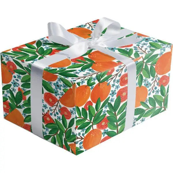 Gift Wrap - Mandarin Grove (Recycled Fiber) - Mac Paper Supply
