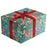 Gift Wrap - Merry Mermaids - Metalic Aqua Highlight (Recycled Fiber) - Mac Paper Supply