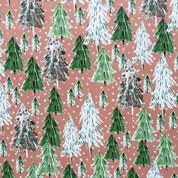 Gift Wrap - Opulent Tree (100% Recycled) - Mac Paper Supply