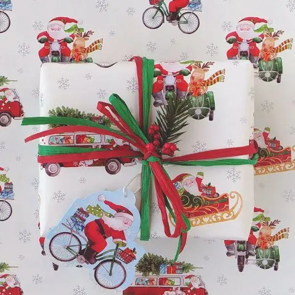 Gift Wrap - Out for Delivery (Recycled Fiber) - Mac Paper Supply