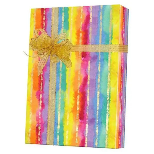 Gift Wrap - Rainbow Stripe - Mac Paper Supply