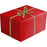 Gift Wrap - Red & Gold Kraft - Mac Paper Supply