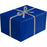 Gift Wrap - Royal & Silver Kraft - Mac Paper Supply