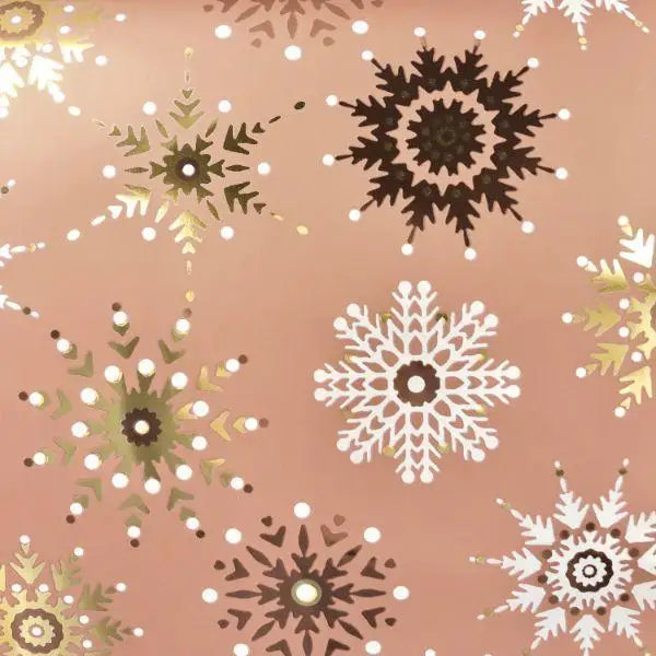 Gift Wrap - Snowflake Sky (100% Recycled) - Mac Paper Supply