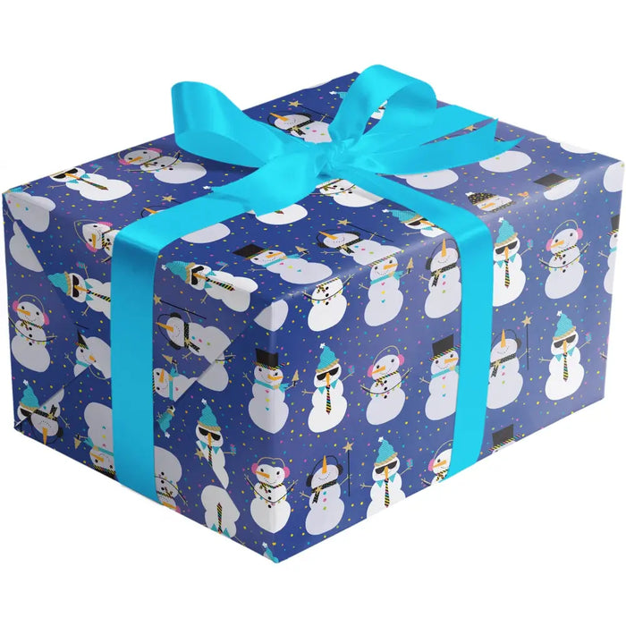 Gift Wrap - Snowman Party (Recycled Fiber) - XB608.24.208