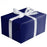 Gift Wrap - Solids -  Navy Matte ( 100% Recycled ) - Mac Paper Supply