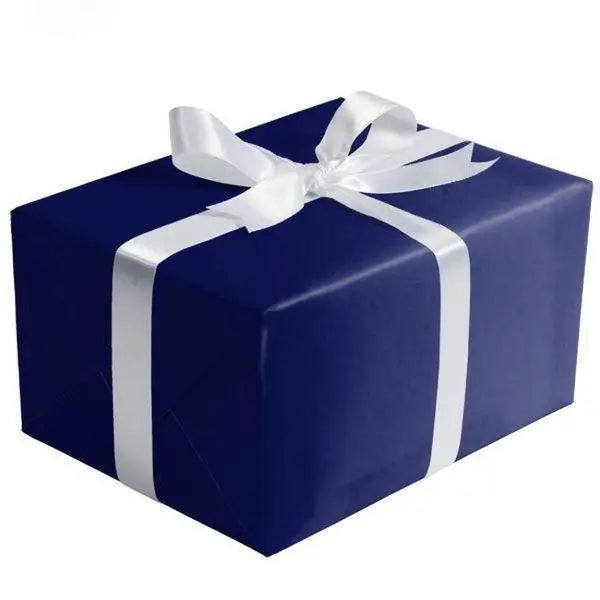 Gift Wrap - Solids -  Navy Matte ( 100% Recycled ) - Mac Paper Supply