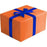 Gift Wrap - Solids - Orange Matte (Recycled Fiber) - Mac Paper Supply