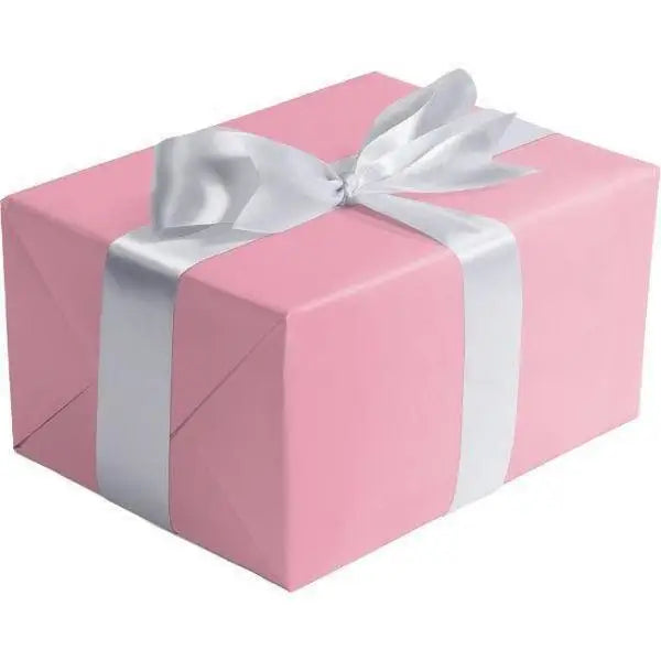 Gift Wrap - Solids - Pastel Pink Matte (Recycled Fiber) - Mac Paper Supply