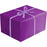 Gift Wrap - Solids -  Purple Matte (Recycled Fiber) - Mac Paper Supply
