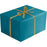 Gift Wrap - Solids - Turquoise Matte (Recycled Fiber) - Mac Paper Supply