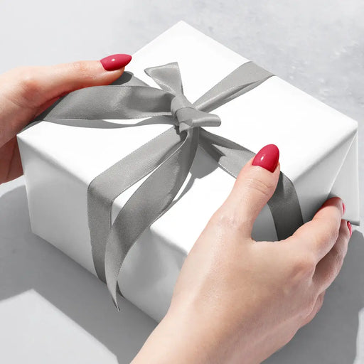Gift Wrap - Solids - White Matte (Recycled Fiber) - 
