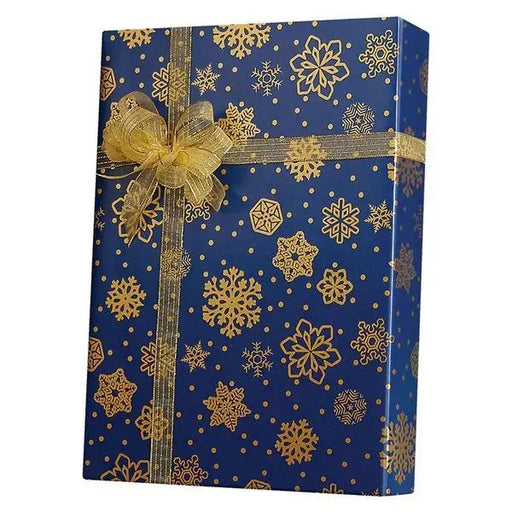 Gift Wrap - Sparkling Snowflakes - Mac Paper Supply