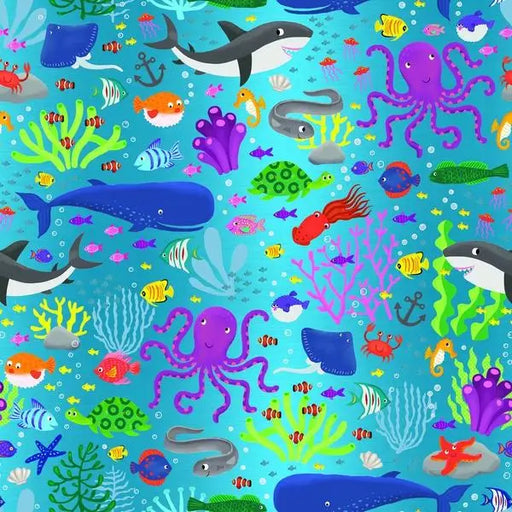 Gift Wrap - Under the Sea - Mac Paper Supply