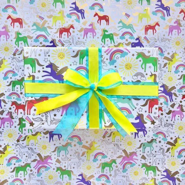 Gift Wrap - Unicorn (Recycled Fiber) - Mac Paper Supply