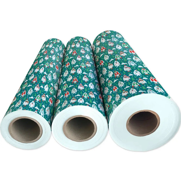 Gift Wrap - Yeti for the Holidays (Recycled Fiber) - 