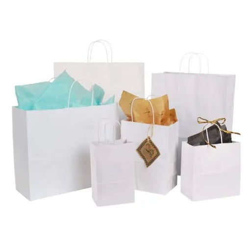 Kraft Paper Shopping Bags - Mac Paper Supply