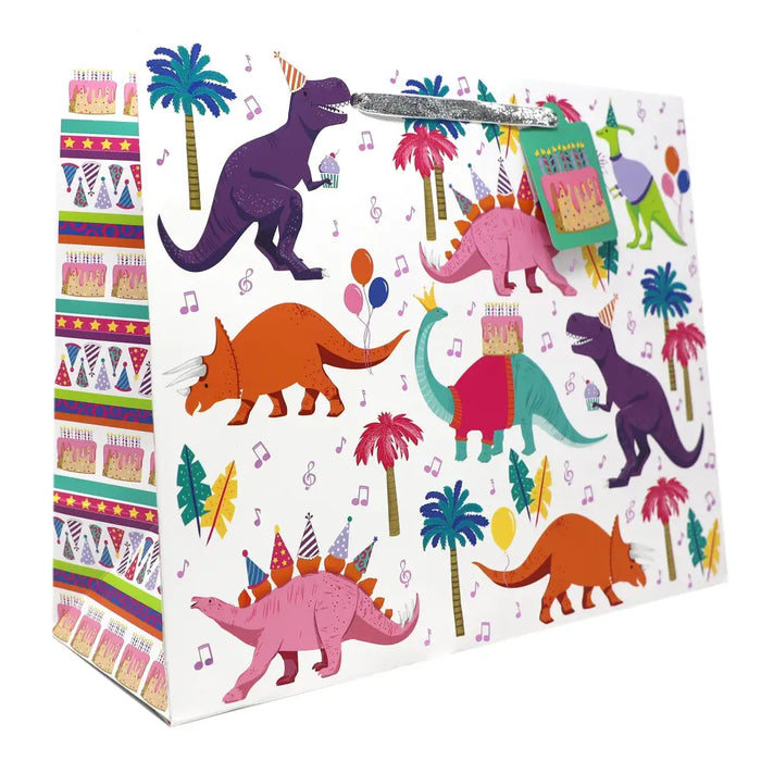 Large Tote - Dino Party - BLT343