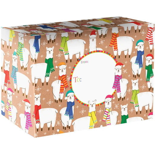 Mailing Box - Christmas Llama - BXMB535