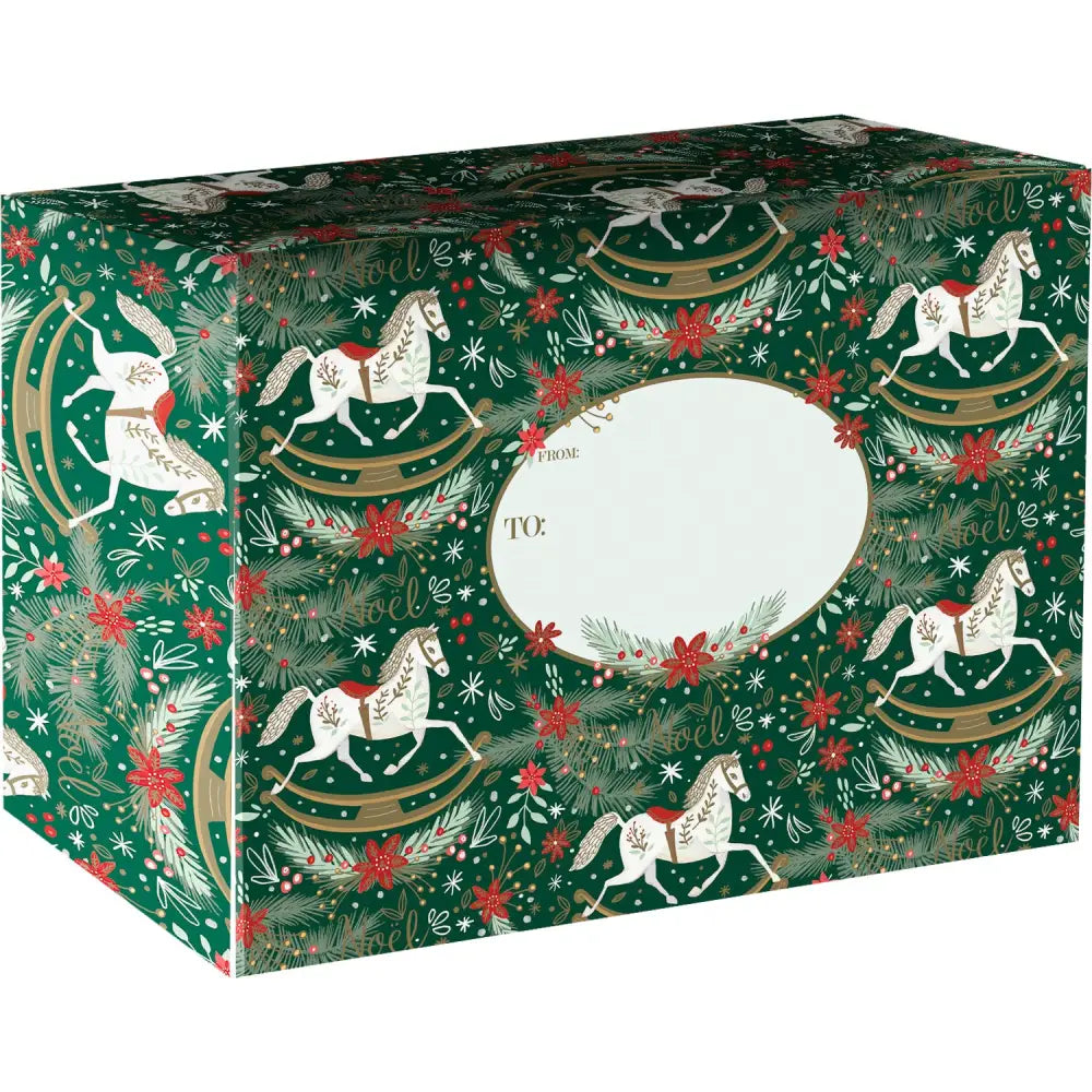 Mailing Box - Rocking Horse Noel - XMB605