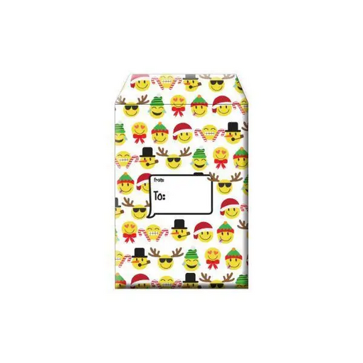 Mailing Envelope - Emoji Christmas - Mac Paper Supply