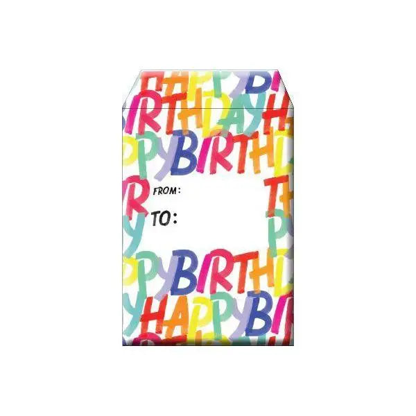 Mailing Envelope - Rainbow Birthday - Mac Paper Supply