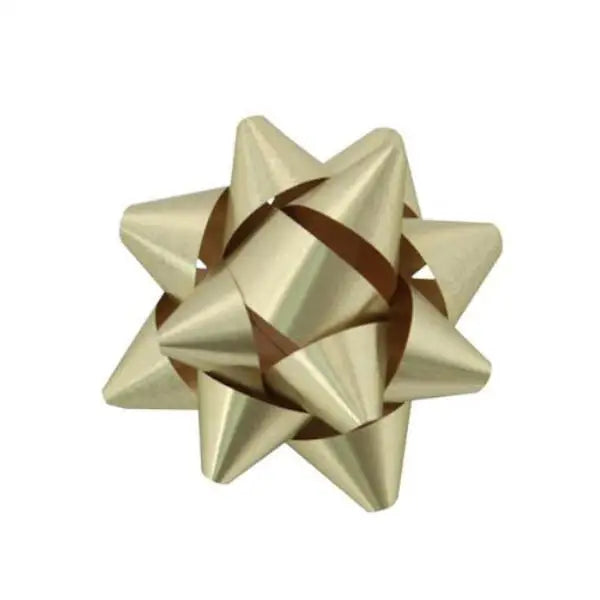 Metallic Tone Star Bows - Mac Paper Supply