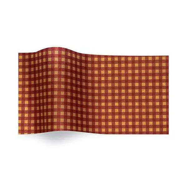 Plaid Tissue Paper - Mac Paper Supply
