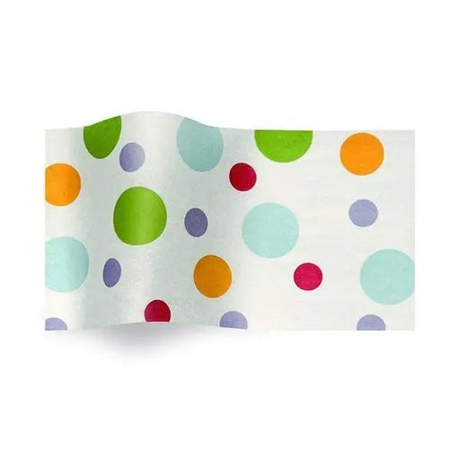 Polka Dot/Stripes - Tissue Paper - Mac Paper Supply