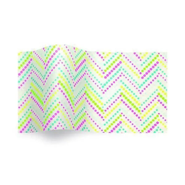 Pastel Rainbow Striped Tissue Paper