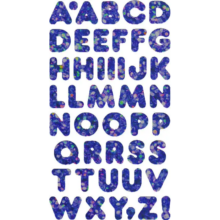 Prismatic Stickers - Alphabet - Royal