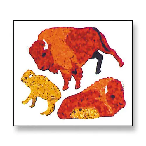 Prismatic Stickers - Animals - Buffalo - BS7092