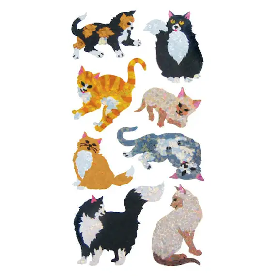 Prismatic Stickers - Animals - Cats & Kittens - BS7307