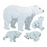 Prismatic Stickers - Animals - Polar Bears - BS7207