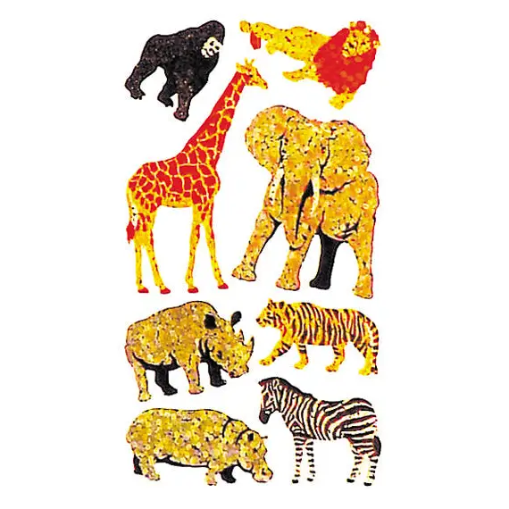 Prismatic Stickers - Animals - Safari Animals - BS7148