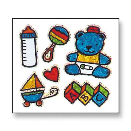 Prismatic Stickers - Baby - Baby Boy / Teddy - BS7229