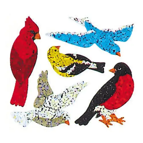 Prismatic Stickers - Birds - Mini Birds - BS7072