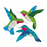 Prismatic Stickers - Birds - Mini Hummingbirds - BS7131