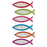 Prismatic Stickers - Christian - Christian Fish Symbol - 