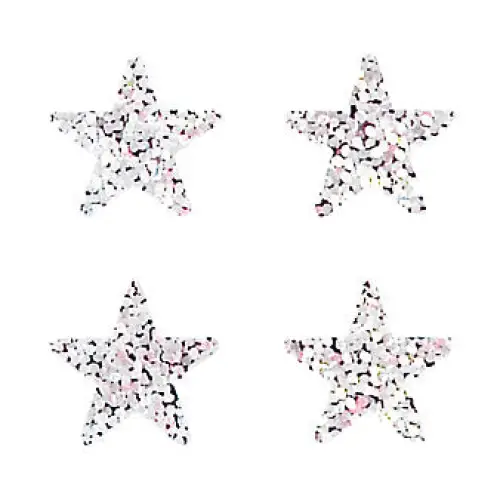 Prismatic Stickers - Education - Mini Stars - BS7012